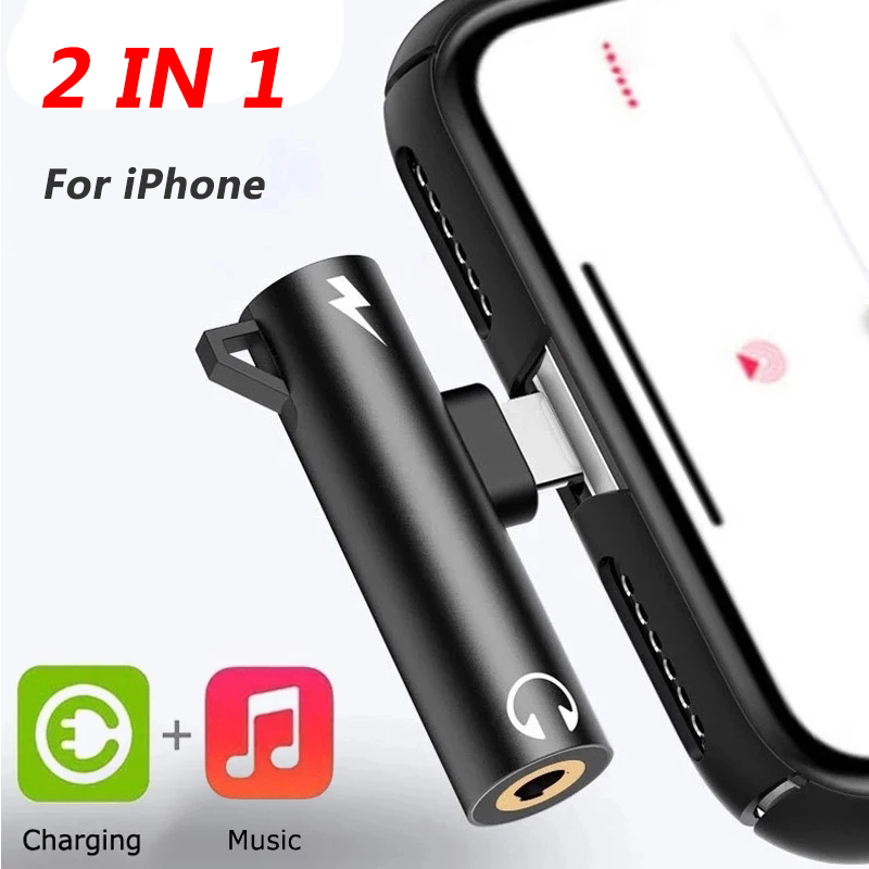 Audio X Music - 2 In1 Adapter Splitter For iPhone