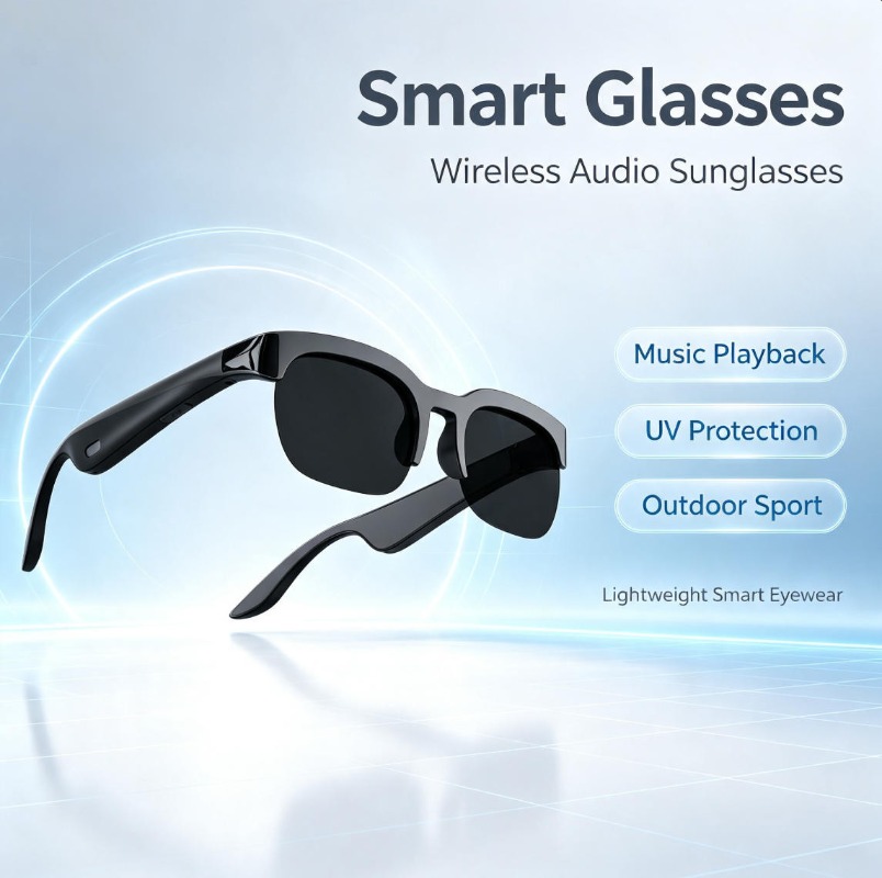 Audio Music Videos - 2026 Smart Audio Sunglasses Bluetooth Call