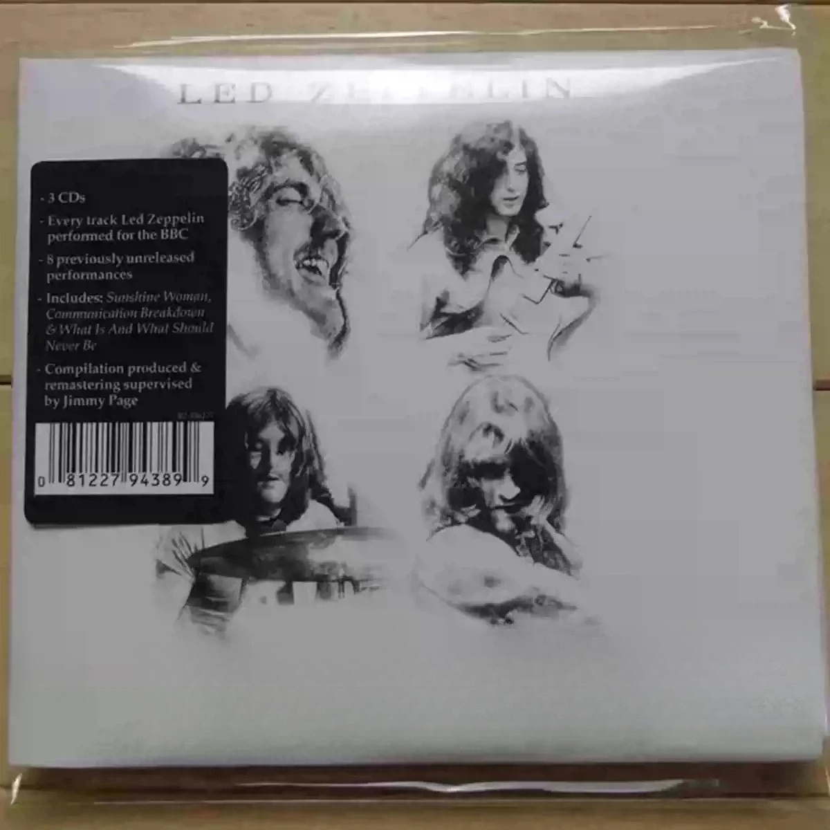Audio Music Cover - 3 Discs Classic Hard Rock Live