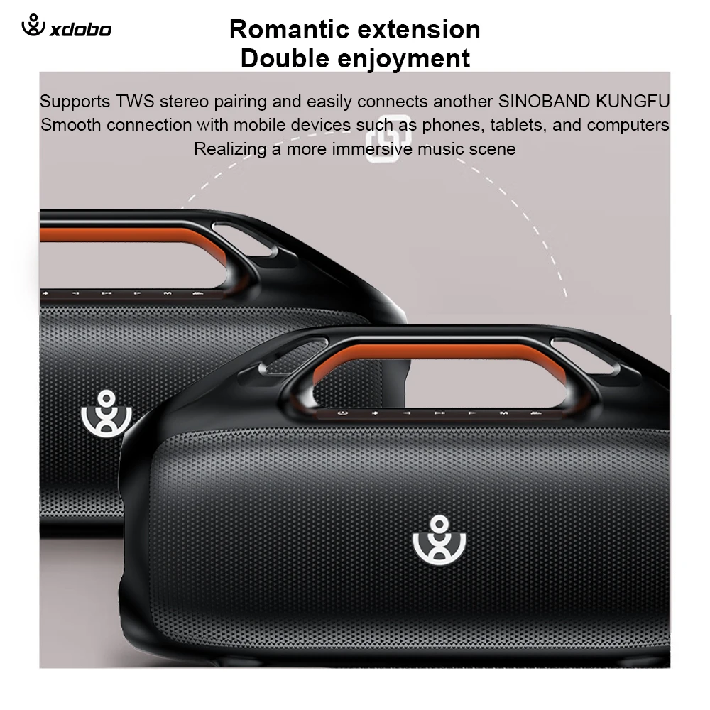 Audio X Music - 160W Deep Bass Wireless Bluetooth Speakers