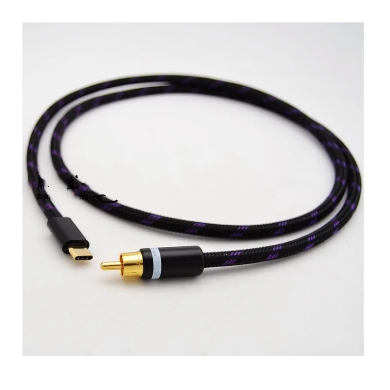 Audio Music Gen - Type-C To RCA Coaxial Audio Cable
