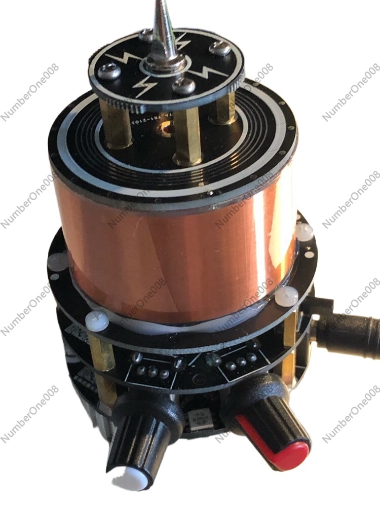 Audio Music Visualizer Free - DRSSTC Mini Tesla Coil Touchable Artificial