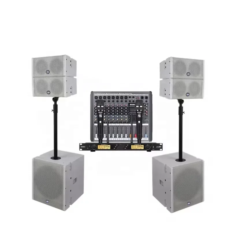 Audio Music Hall - Professional Active Line Array Speakers Box