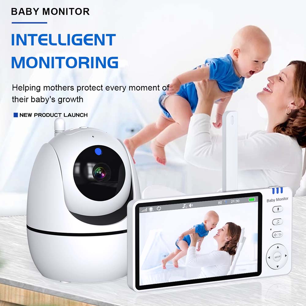 5 Inch Video Baby Monitor Indo - Audio Music Video ulasan dan harga