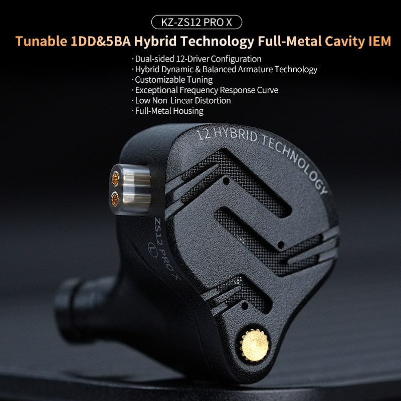 KZ ZS12 PRO X Metal Earphones  - Audio X Music ulasan dan harga