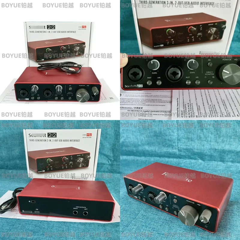 for Scarlett 2i2 3rd Gen USB A - Audio Music Gen ulasan dan harga