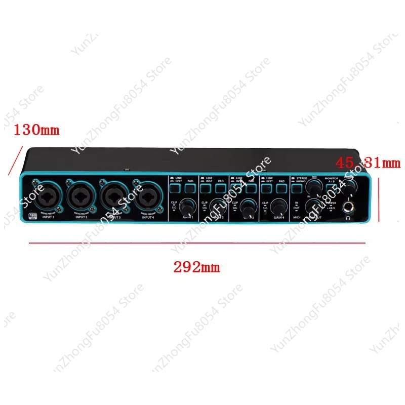 Professional 3rd Generation 4x - Audio Interface Usb ulasan dan harga