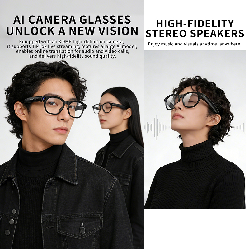 Fashionable Smart Glasses Supp - Audio Music Online ulasan dan harga