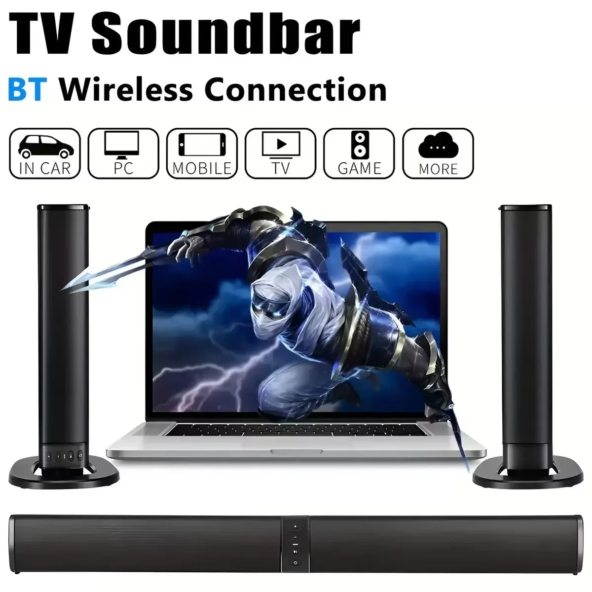 BS-36 Super Power Sound Blaste - Audio Music Visualizer Free ulasan dan harga