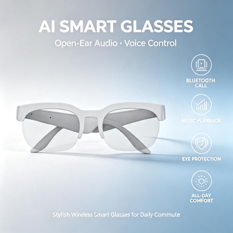 2026 Smart Audio Sunglasses Bl - Audio Music Videos ulasan dan harga