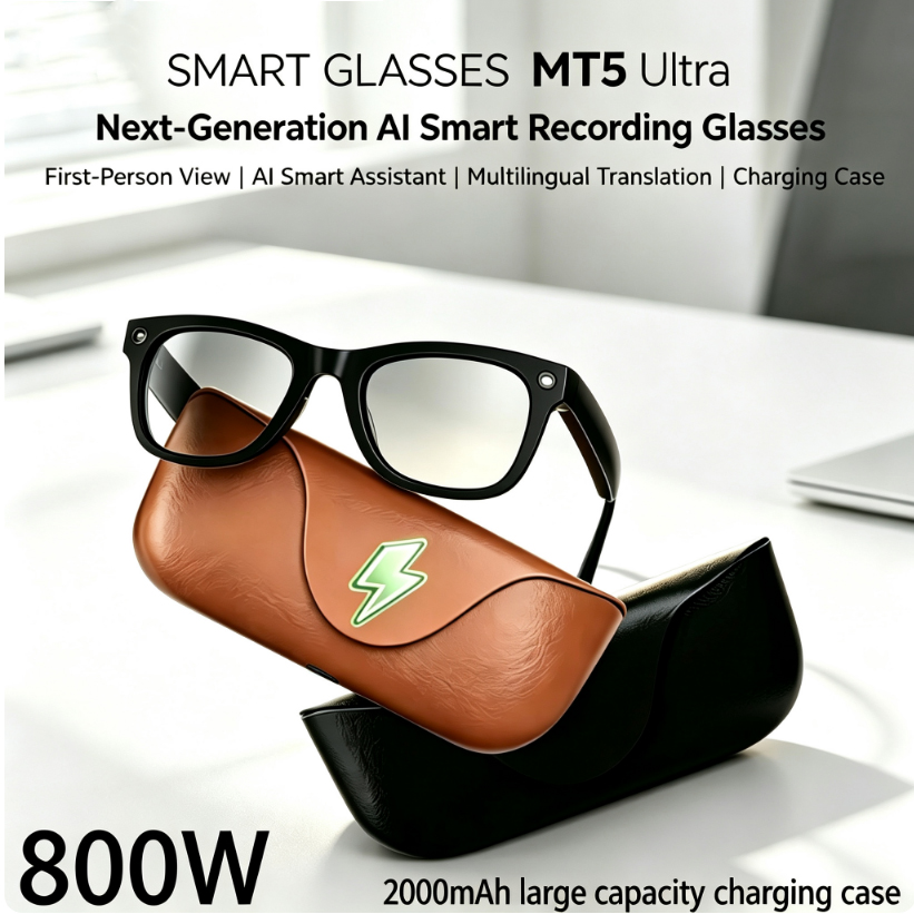 2026 AI smart Glasses HD 800W  - Audio Music Videos ulasan dan harga