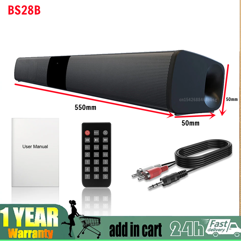 40W Wireless Bluetooth Soundba - Audio Music Visualizer Free ulasan dan harga
