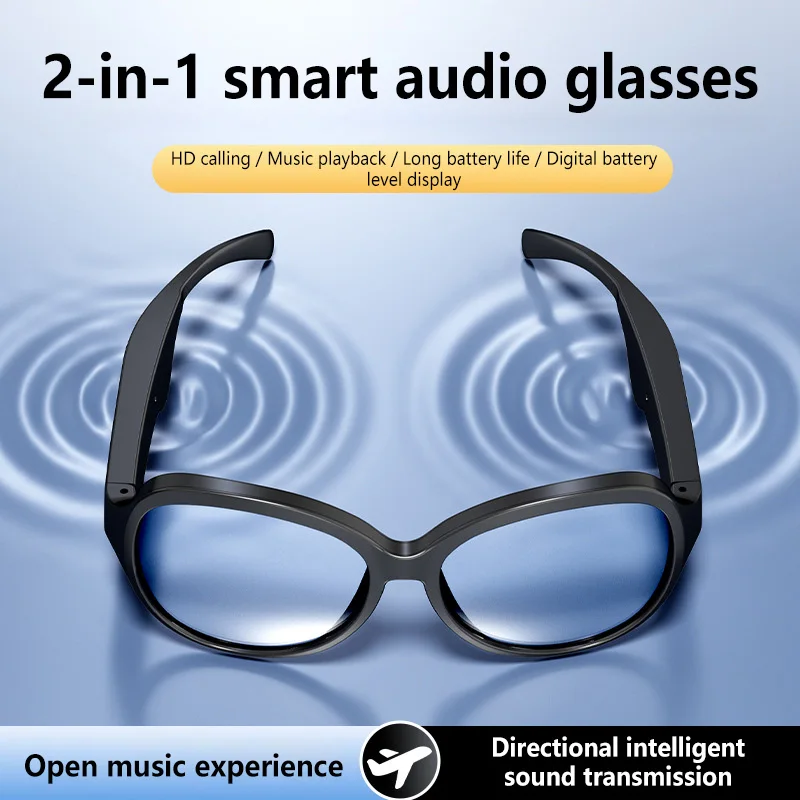 2-in-1 Smart Audio Glasses Wir - Audio Music Voice ulasan dan harga
