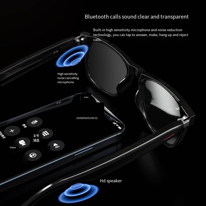 E13 Waterproof Cycling Glasses - Audio Music Voice ulasan dan harga