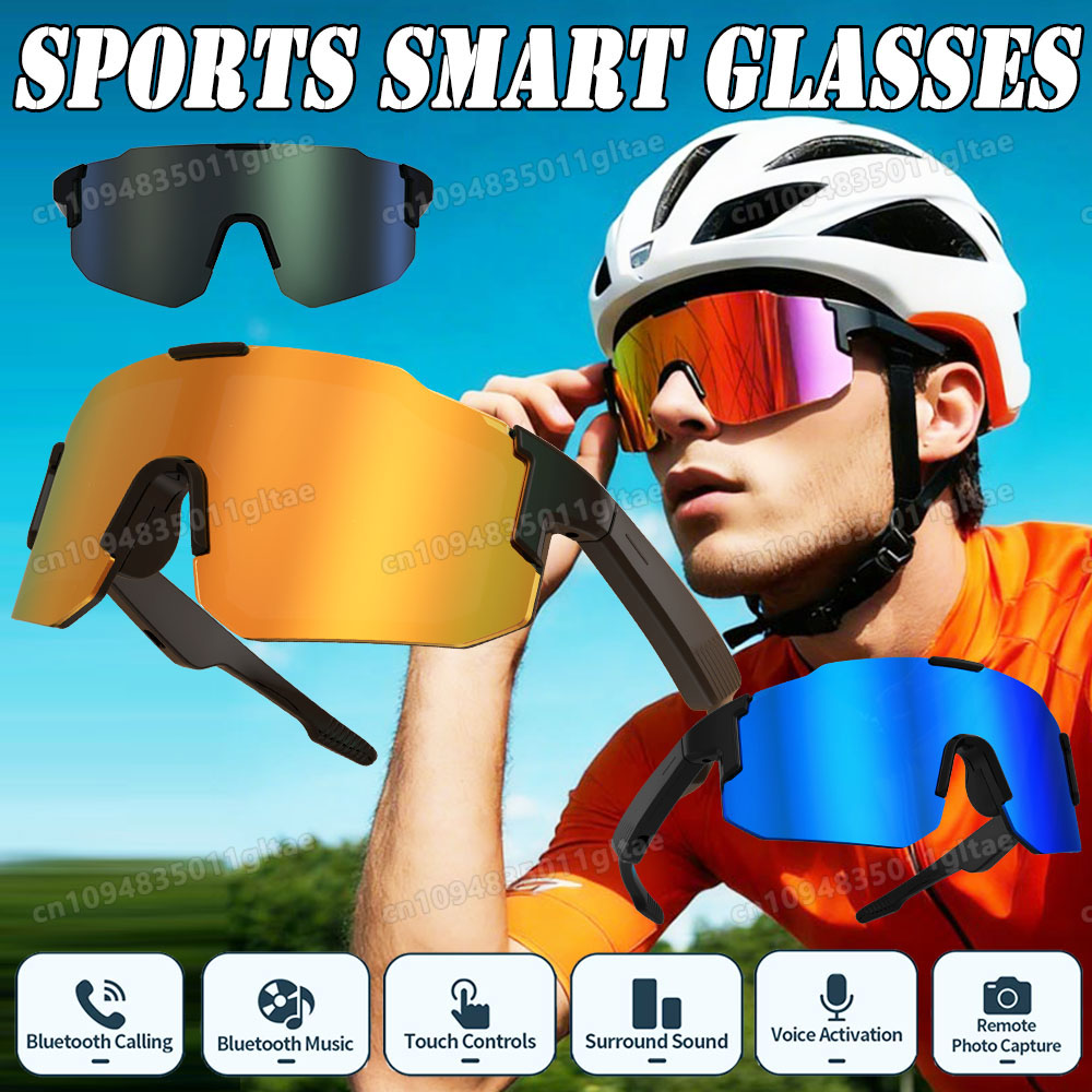 Cycling Smart Glasses Camera B - Audio Music Videos ulasan dan harga