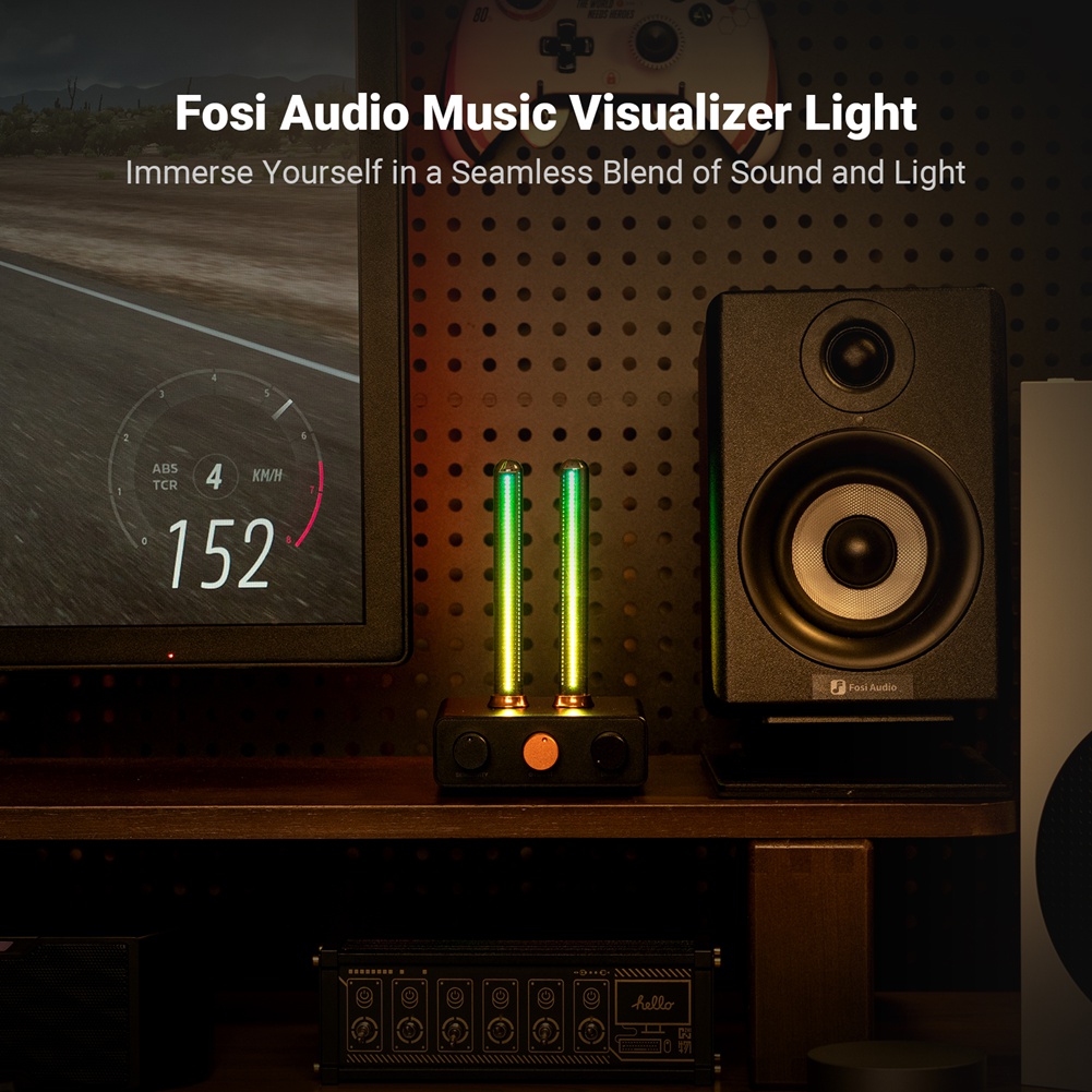 Fosi Audio RGB LED Rhythm Ambi - Audio Music Visualizer Free ulasan dan harga
