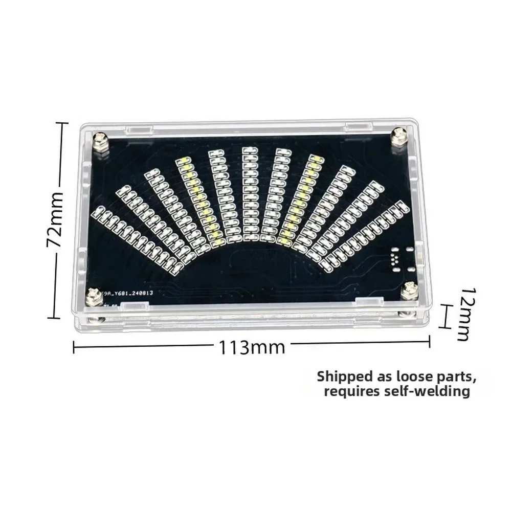 DIY LED Music Spectrum Display - Audio Music Visualizer Free ulasan dan harga