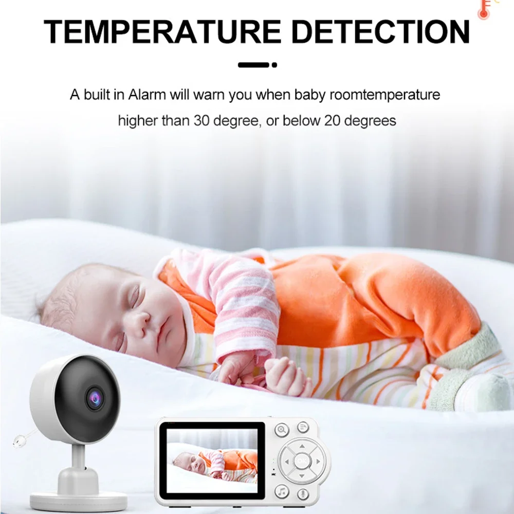 2.8 Inch Video Baby Monitor Di - Audio Music Video ulasan dan harga