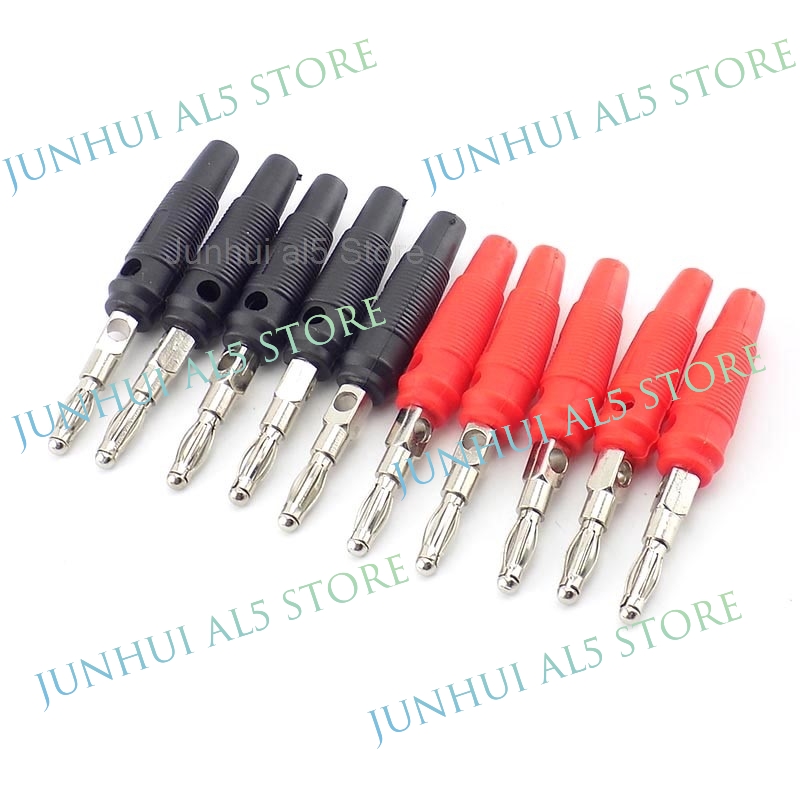 10pcs 4mm Banana Plug Connecto - Audio X Music ulasan dan harga