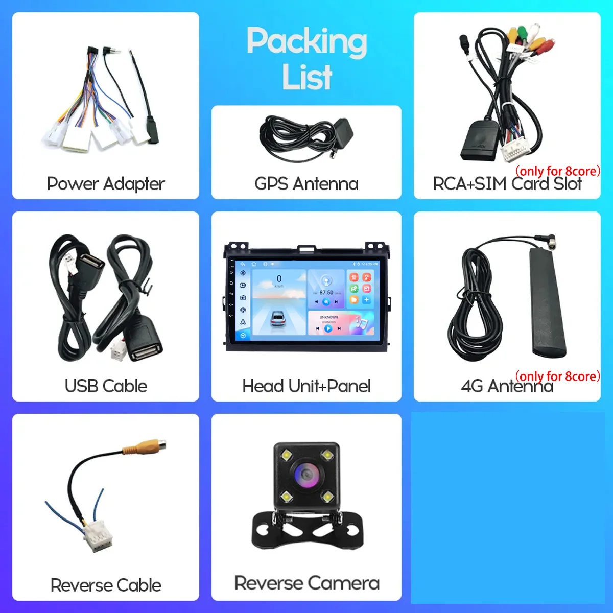 8Core Android 14 8G+128G For T - Audio Music Network ulasan dan harga
