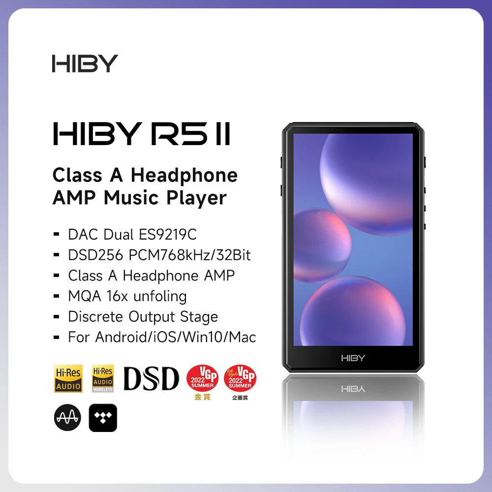 Hiby R5 Ii/ R5 Gen 2 Hifi Audi - Audio Music Gen ulasan dan harga
