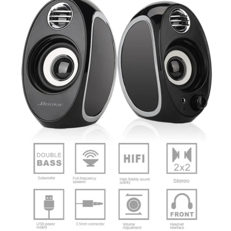 Laptop Small Speaker Desktop C - Audio X Music ulasan dan harga