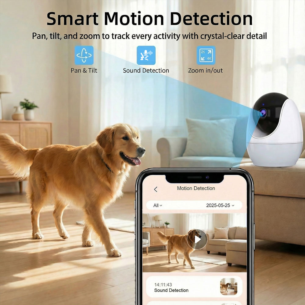 Smart Baby Monitor with Night  - Audio Music Network ulasan dan harga