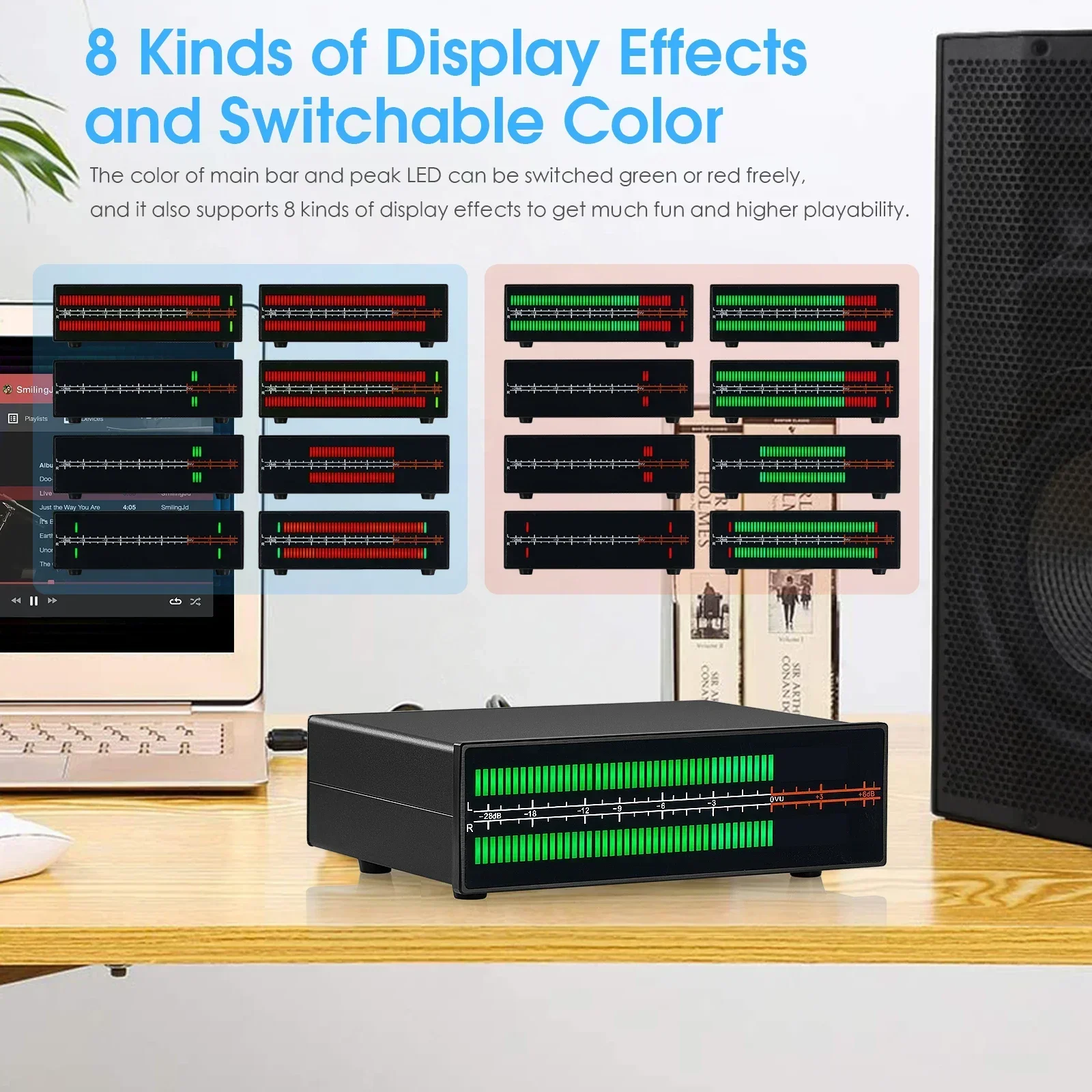 Douk Audio Dual Channel LED So - Audio Music Visualizer Free ulasan dan harga