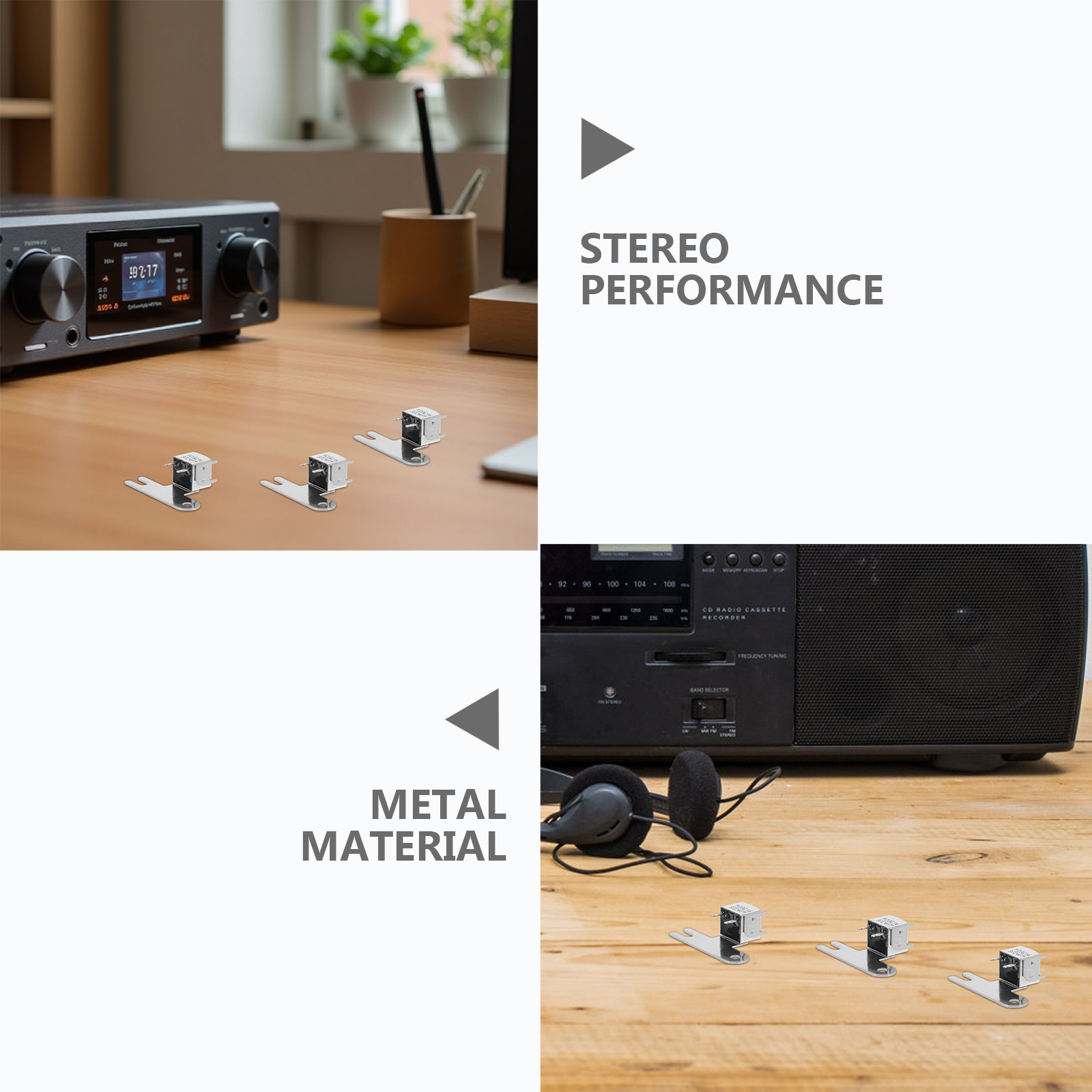 3Pcs Audio Cassette Recorder S - Audio Music Enhancer Free ulasan dan harga