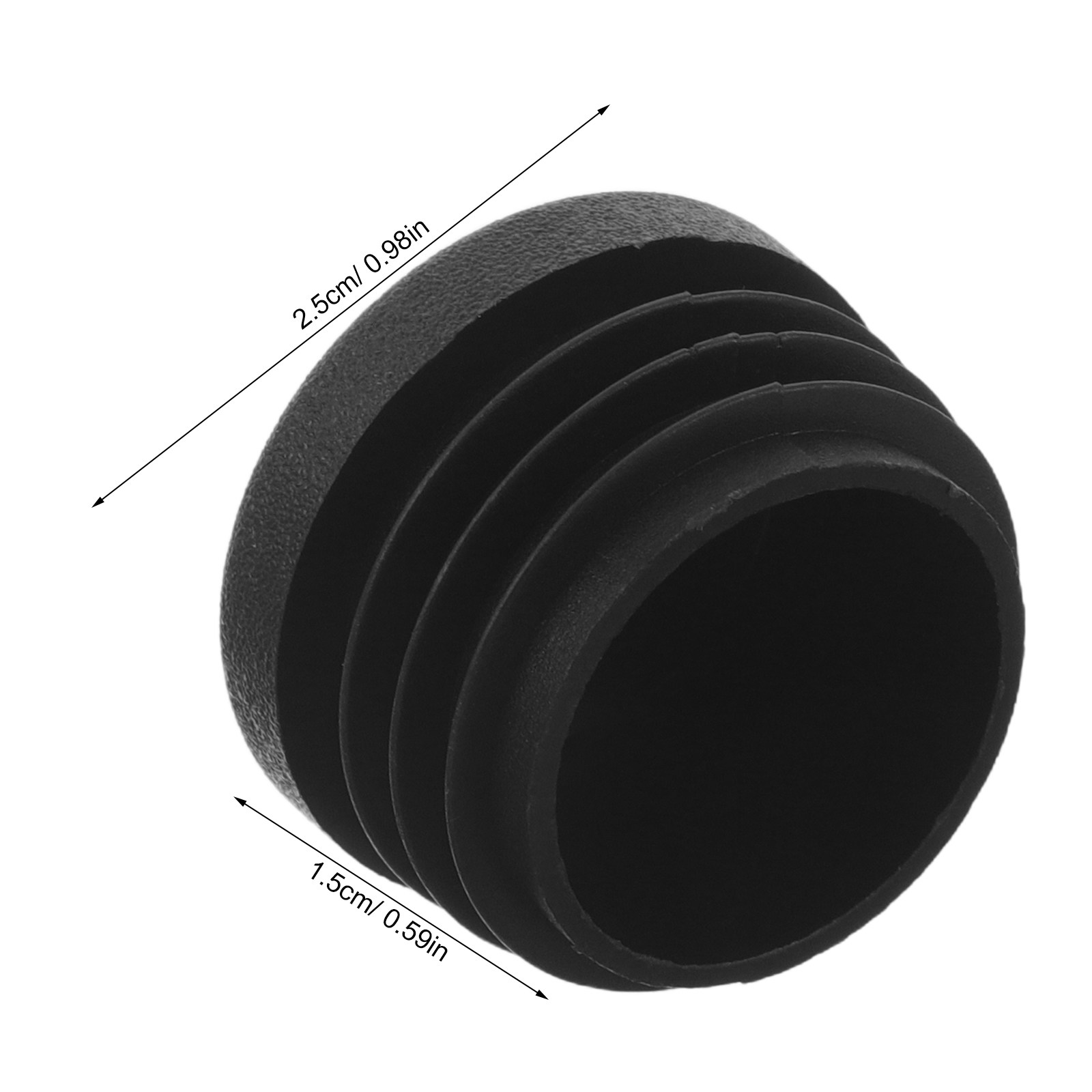 16Pcs Round Plastic Tube End C - Audio Music Visualizer Free ulasan dan harga