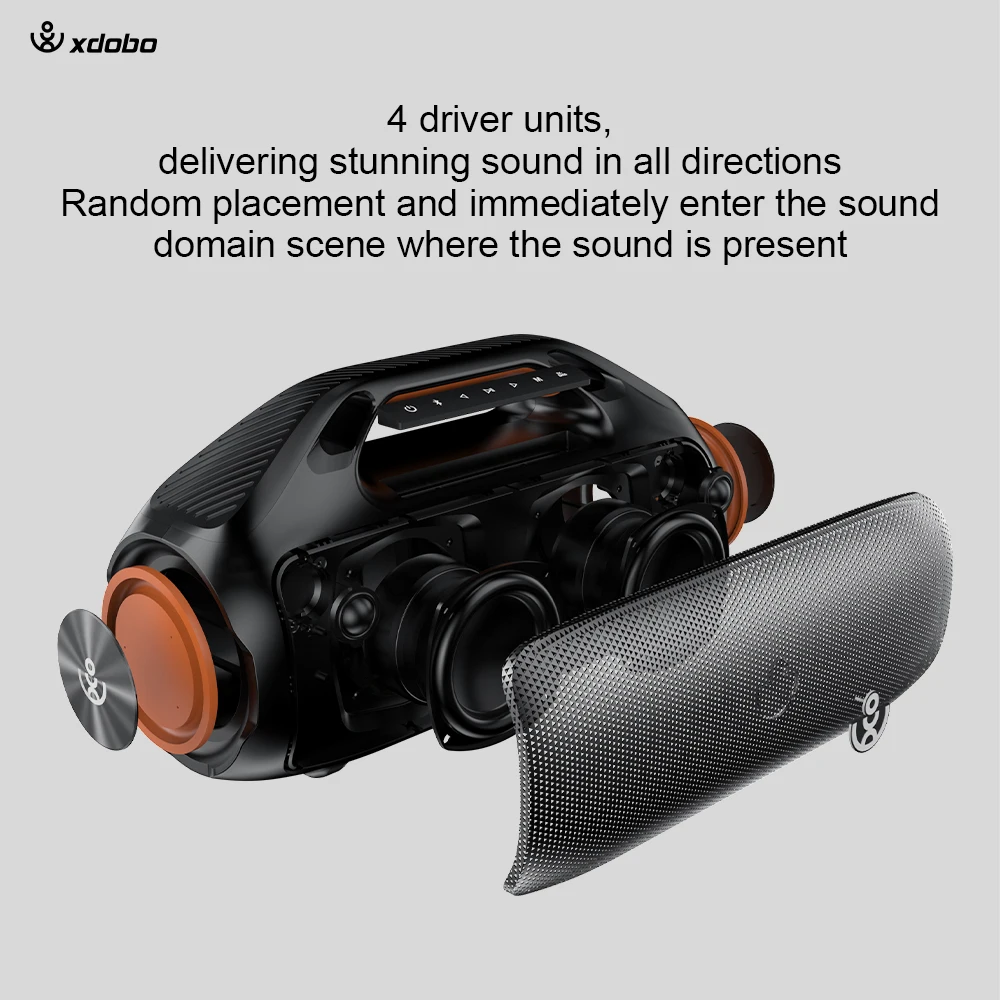 160W Deep Bass Wireless Blueto - Audio X Music ulasan dan harga