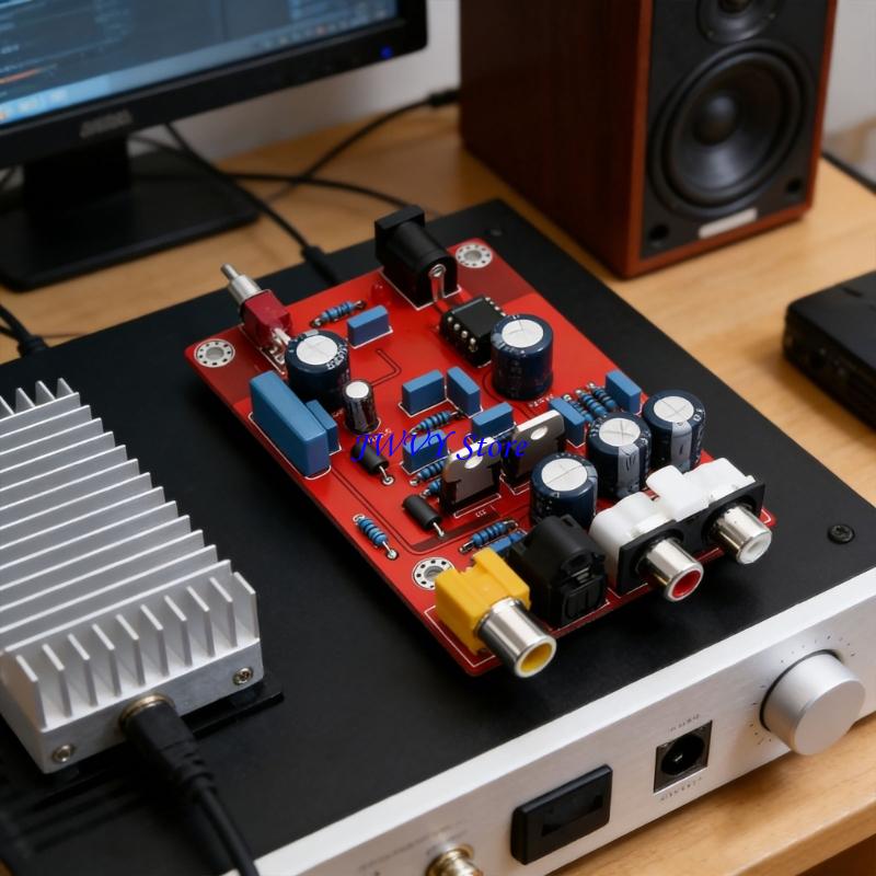 573A Professional TDA1543 CS84 - Audio Music Enhancer Free ulasan dan harga