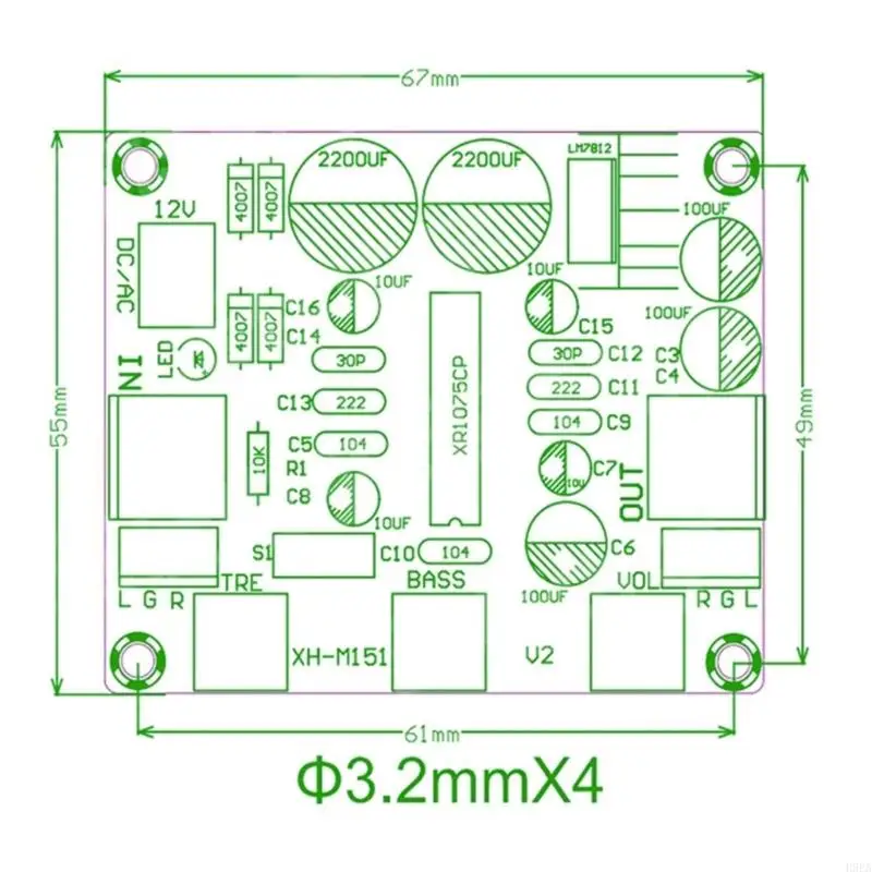 Professional R1075 Tone Board - Audio Music Enhancer Free ulasan dan harga