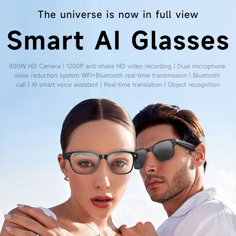 AI Smart Glasses 8 Million Cam - Audio Music Videos ulasan dan harga