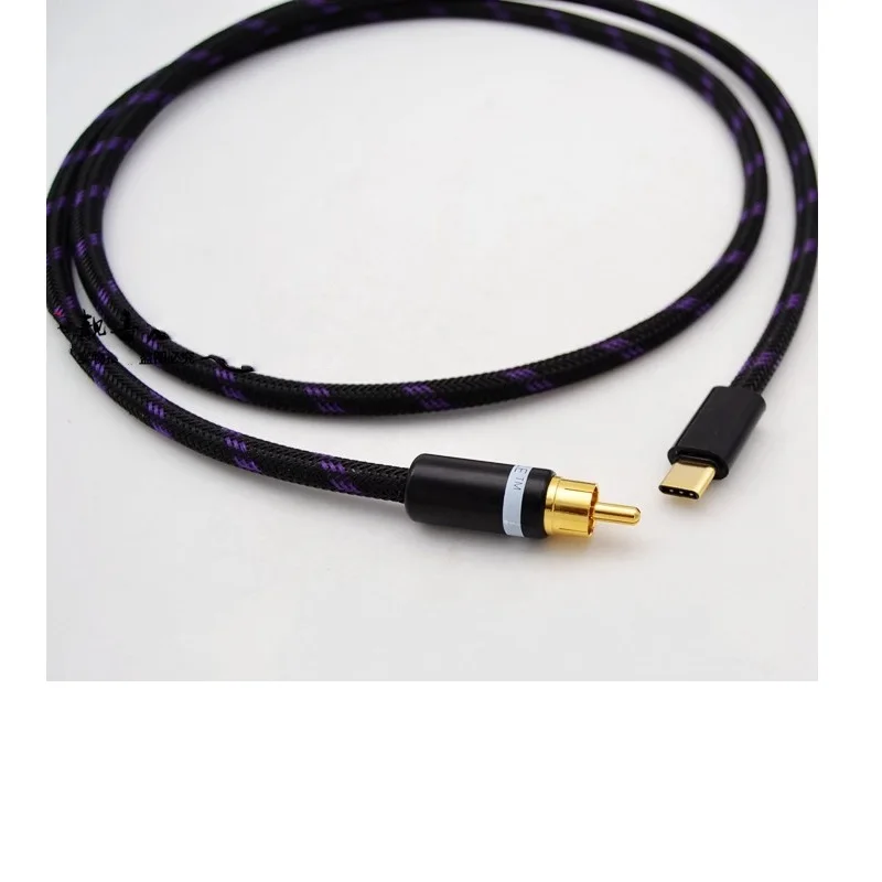 Type-C To RCA Coaxial Audio Ca - Audio Music Gen ulasan dan harga