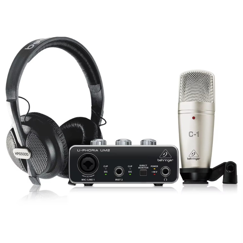 Behringer U-Phoria Studio Comp - Audio Interface Usb ulasan dan harga