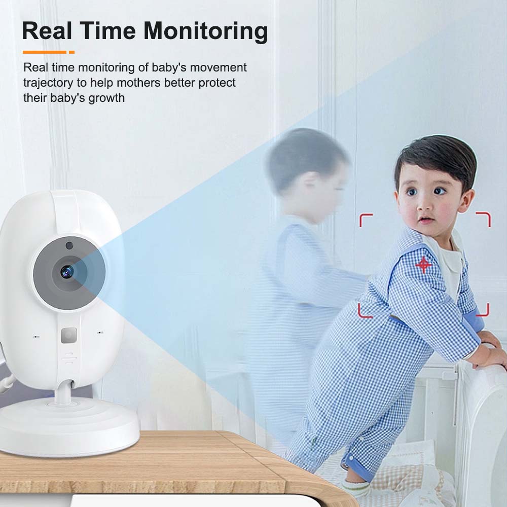 3.5'' Video Baby Monitor 2.4G  - Audio Music Videos ulasan dan harga