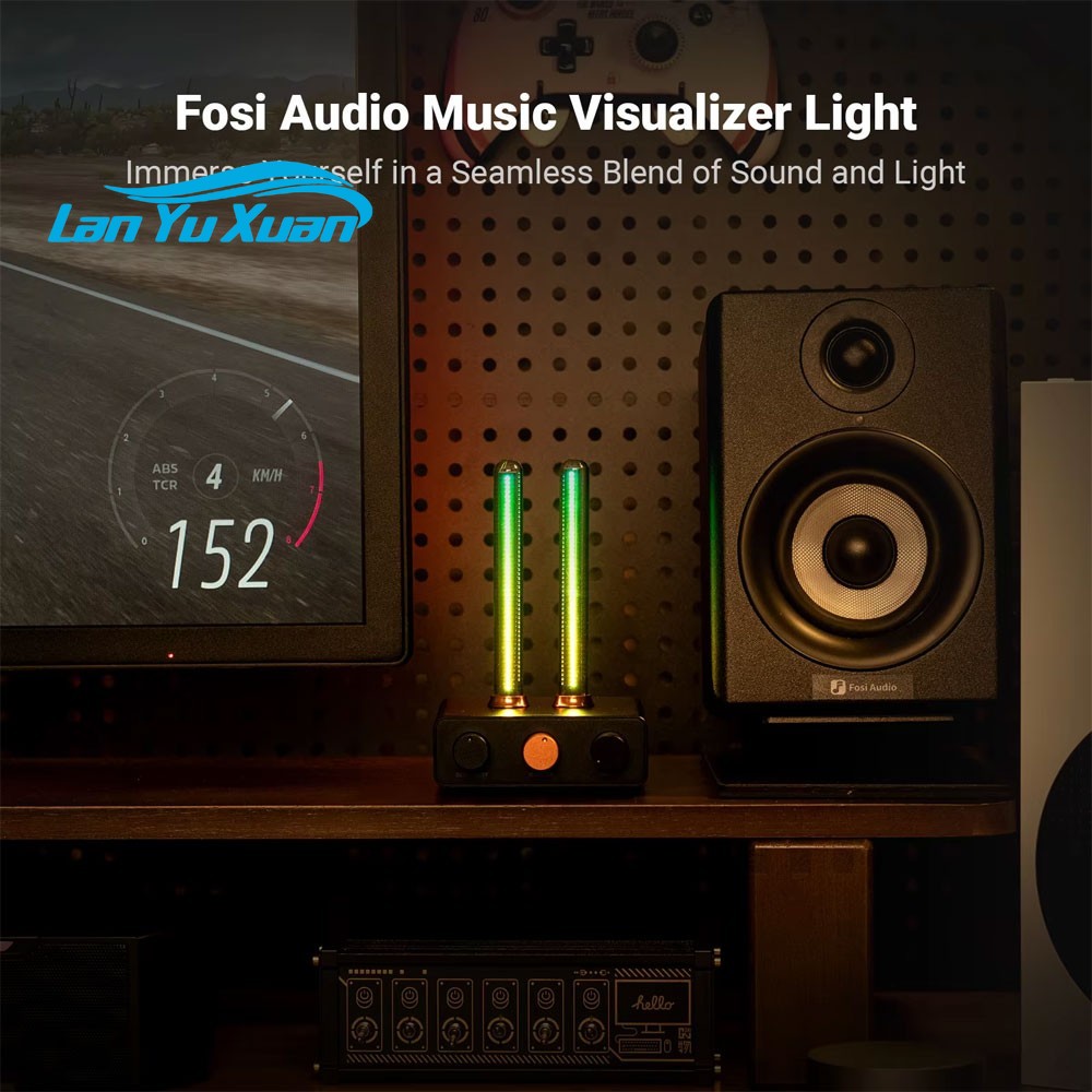Fosi Audio AH-01A Music Visual - Audio Music Visualizer Free ulasan dan harga