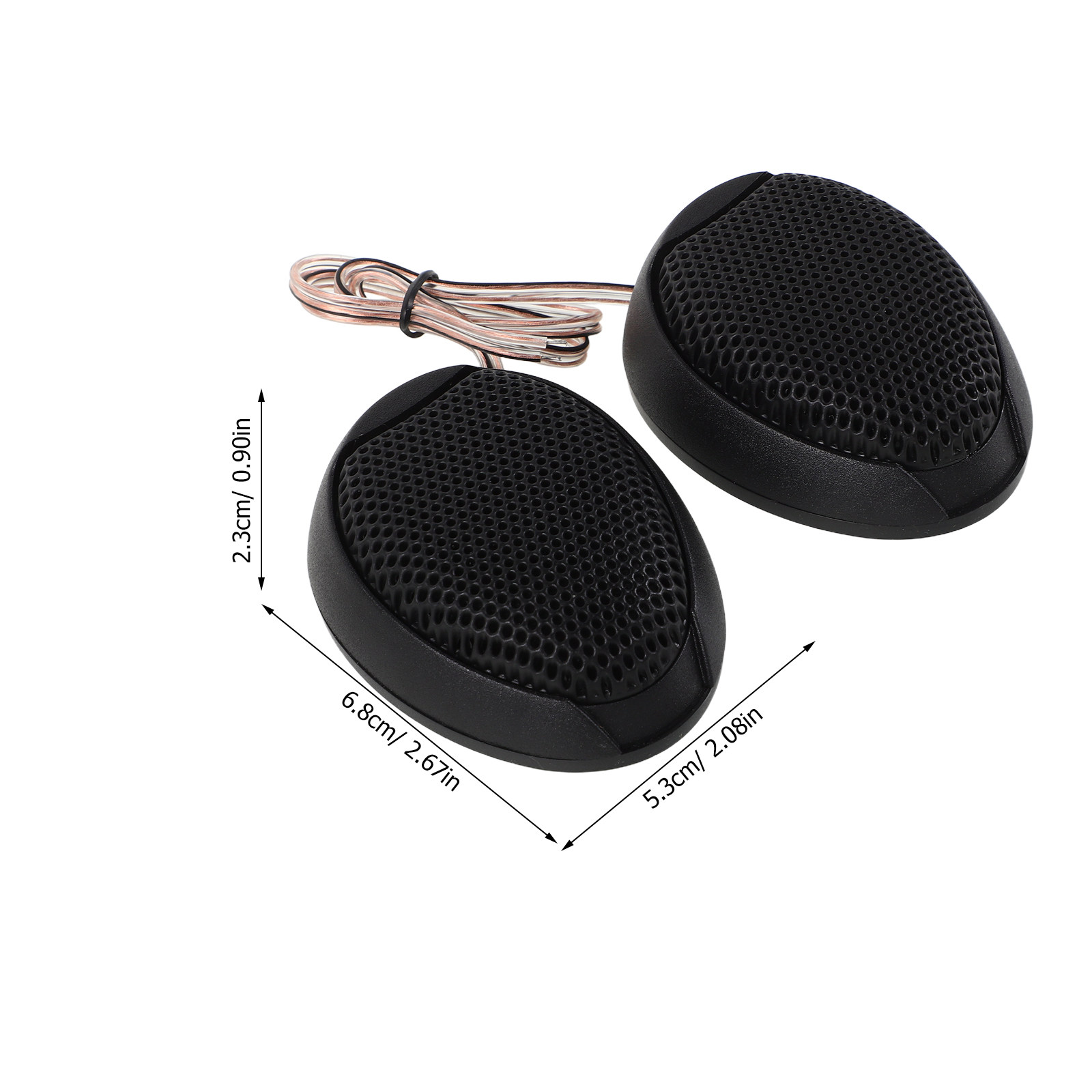1Pair Car Tweeter Speakers Peb - Audio Music Enhancer Free ulasan dan harga