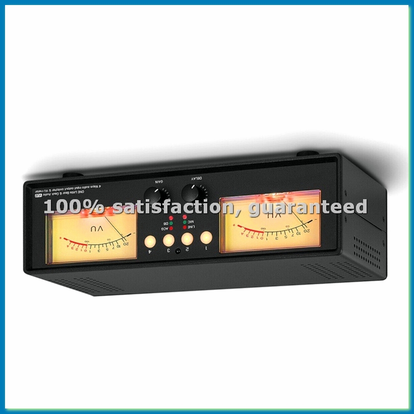 MIC+LINE Analog Dual VU Meter  - Audio Music Visualizer Free ulasan dan harga