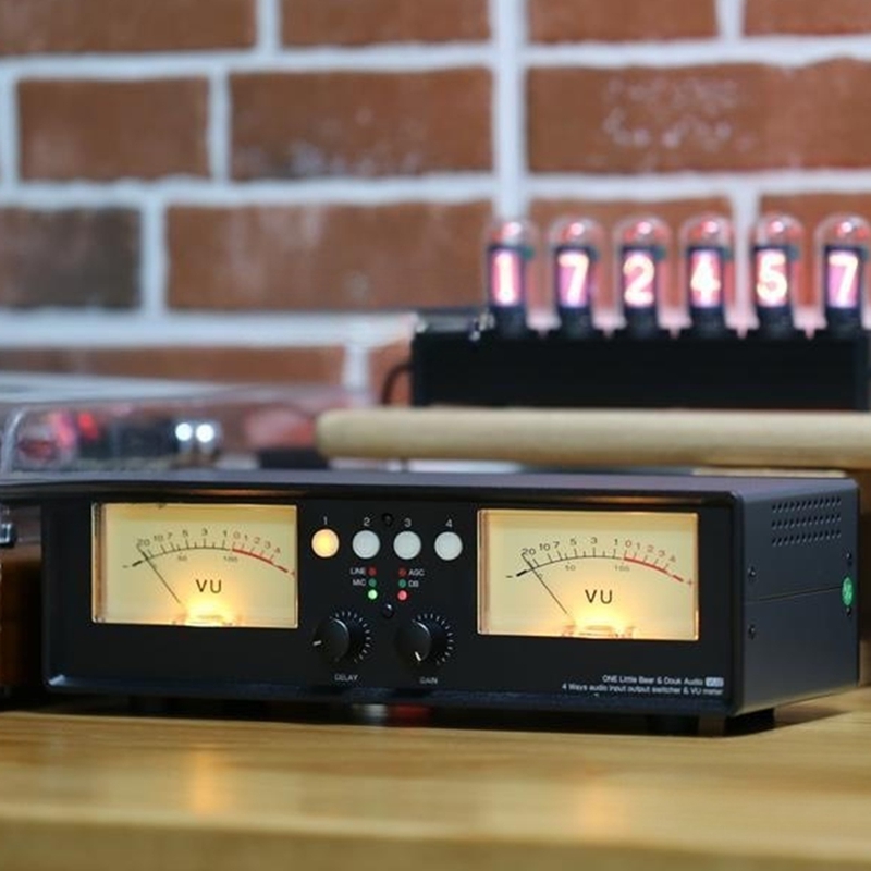 MIC+LINE Analog Dual VU Meter  - Audio Music Visualizer Free ulasan dan harga