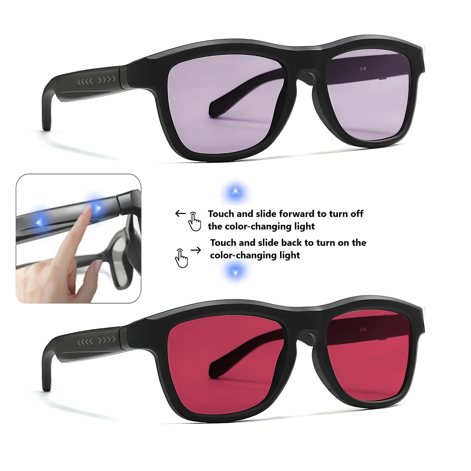 Creatively Smart Sunglasses El - Audio Music Voice ulasan dan harga
