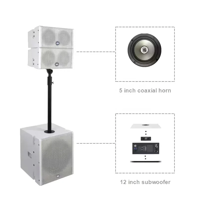 Professional Active Line Array - Audio Music Hall ulasan dan harga
